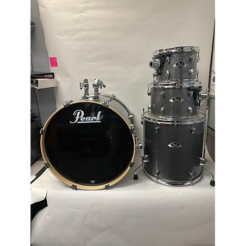 Pearl Export Drum Kit Silver Sparkle