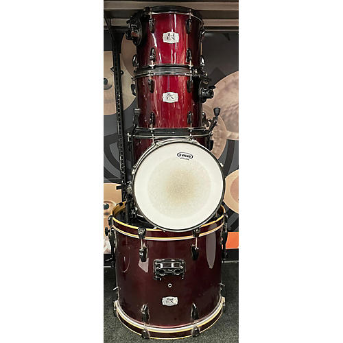 Pearl Export Drum Kit Metallic Red