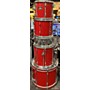 Used Pearl Export Drum Kit Red