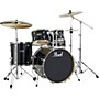 Pearl Export EXL New Fusion 5-Piece Drum Set with Hardware Black Smoke