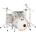 Pearl Export New Fusion 5-Piece Drum Set With Hardware Jet BlackSlipstream white
