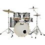 Pearl Export New Fusion 5-Piece Drum Set with Hardware Smokey Chrome