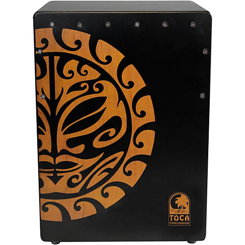 Toca Extended Range Bass Reflex Cajon With Adjustable Snares Tiger