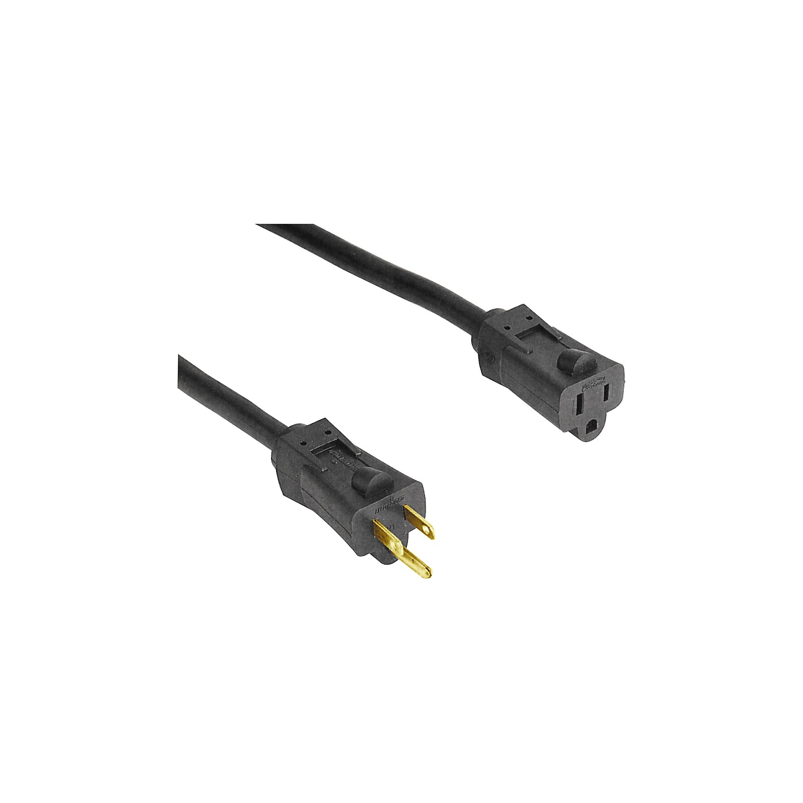 ECords Extension Cord Standard Ends 16 Gauge 12 ft. Musician's Friend