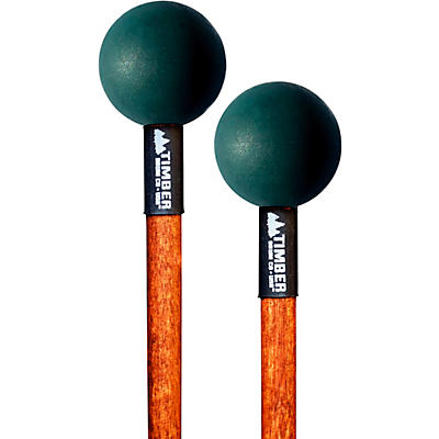 Timber Drum Company Extra Hard Rubber Mallets With Solid Hardwood Handles