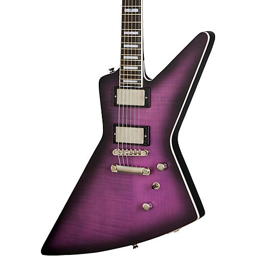 Epiphone Extura Prophecy Electric Guitar Purple Tiger Aged Gloss