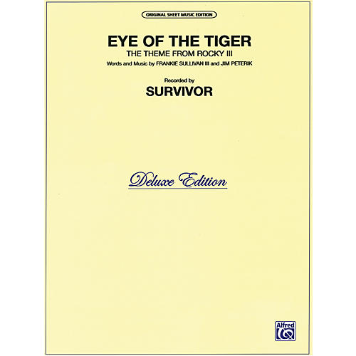 Eye of the Tiger (Theme from Rocky III) Piano/Vocal/Chords