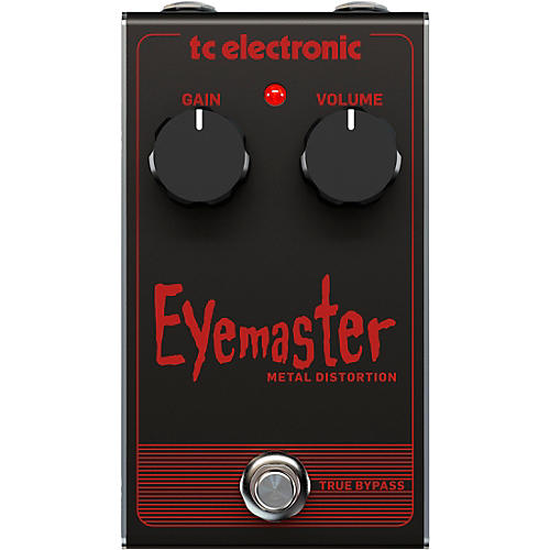 TC Electronic Eyemaster Metal Distortion Effects Pedal