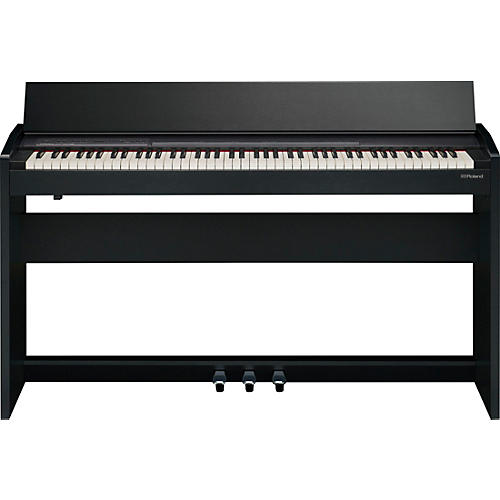 Roland F-140R Digital Console Home Piano Condition 1 - Mint Charcoal Black