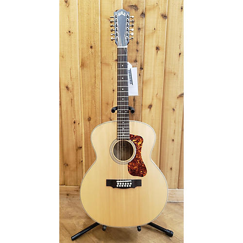 Guild F-2512E 12 String Acoustic Electric Guitar Natural