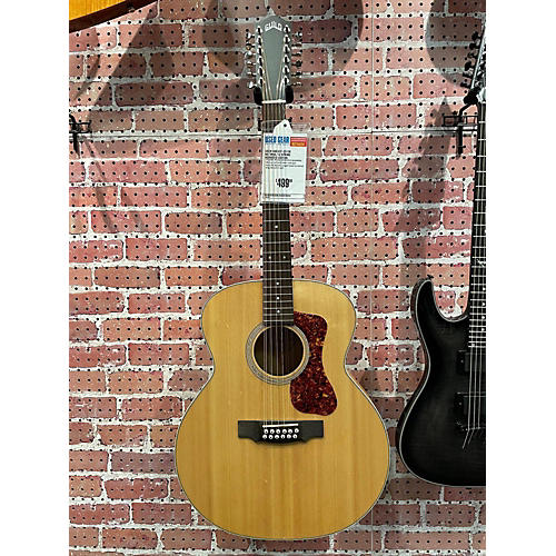 Guild F-2512E 12 String Acoustic Guitar Natural