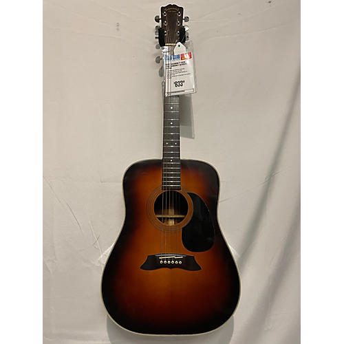 Takamine F-363d Acoustic Guitar 2 Tone Sunburst