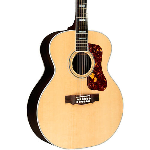 Guild F-512E Jumbo Acoustic-Electric Guitar Natural