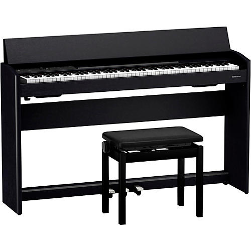 Roland F701 Digital Console Home Piano Condition 1 - Mint Contemporary Black