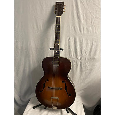 Airline F Hole Acoustic Guitar