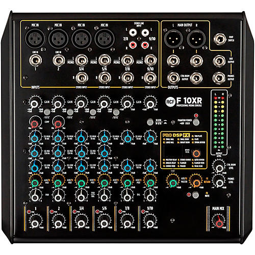 F10-XR 10 Channel Mixer with FX and Recording