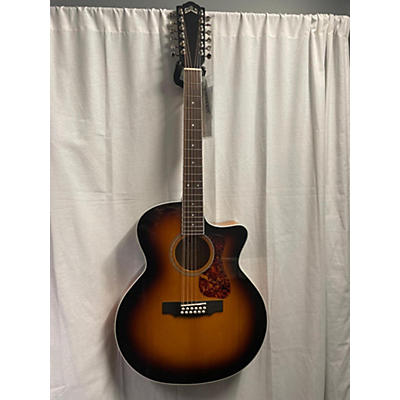 Guild F25 12ce Deluxe 12 String Acoustic Electric Guitar