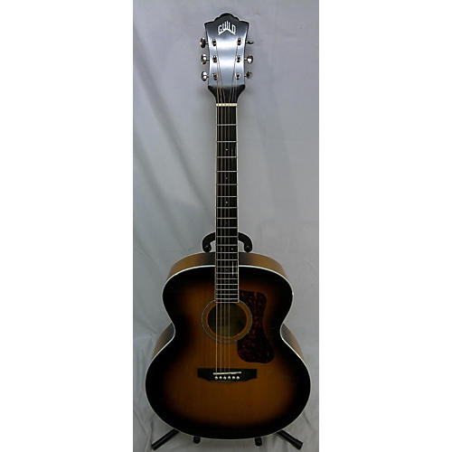 Guild F250e Deluxe Acoustic Electric Guitar 2 Tone Sunburst