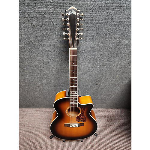 Guild F2512CE 12 String Acoustic Electric Guitar Sunburst