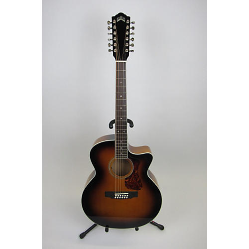 Guild F2512CE DELUXE 12 String Acoustic Guitar Sunburst