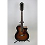 Used Guild F2512CE DELUXE 12 String Acoustic Guitar Sunburst
