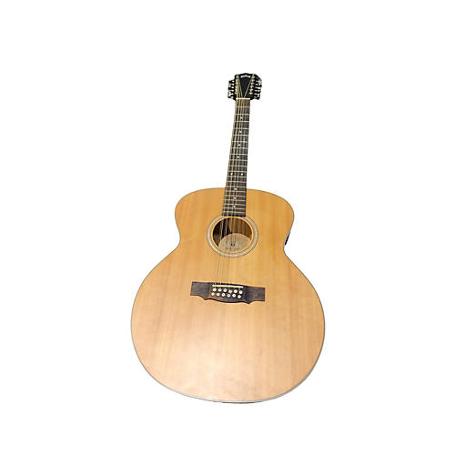 Guild F2512E 12 String Acoustic Electric Guitar Natural