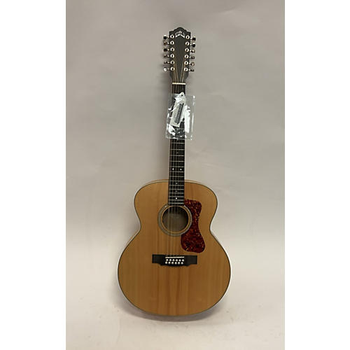 Guild F2512E 12 String Acoustic Electric Guitar Natural