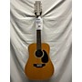 Used Takamine F400 12 String Acoustic Guitar Natural