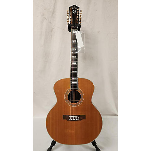 Guild F512 12 String Acoustic Guitar Natural