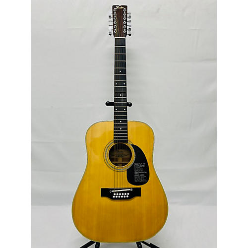 Fender F55-12 12 String Acoustic Guitar Natural