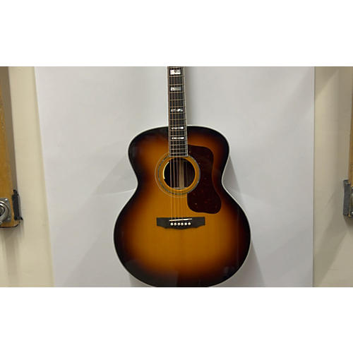Guild F55 Acoustic Guitar 2 Color Sunburst