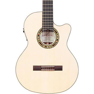 Kremona F65CW Fiesta Cutaway Acoustic-Electric Classical Guitar