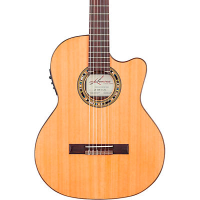 Kremona F65CW TL Thin-Bodied Nylon-String Acoustic-Electric Guitar