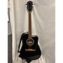 Used Fender FA-125CE Acoustic Electric Guitar Black