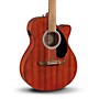 Open-Box Fender FA-135CE All-Mahogany Concert Acoustic-Electric Guitar - Condition 2 - Blemished Mahogany 197881498467