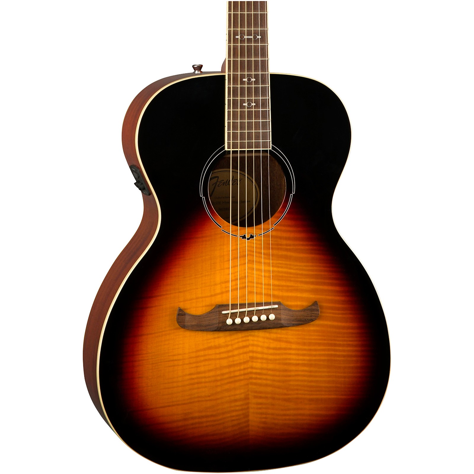 Fender Fa 235e Concert Acoustic Electric Guitar 3 Color Sunburst Musicians Friend 4352