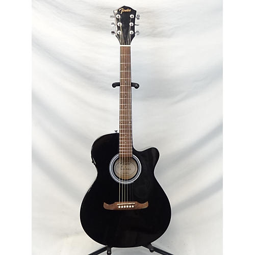 Fender FA135CE Concert Acoustic Electric Guitar Black