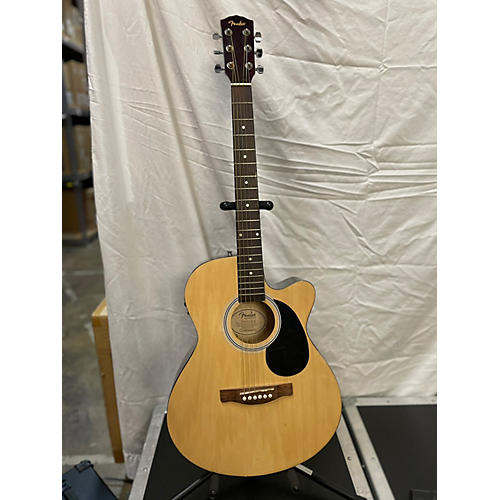 Fender FA135CE Concert Acoustic Electric Guitar Natural