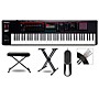 Roland FANTOM-07 Synthesizer With X-Stand, Sustain Pedal, Bench and Livewire Audio Cables