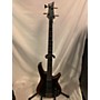 Used Mitchell FB700 Electric Bass Guitar Trans Charcoal