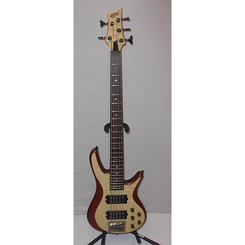 Mitchell FB705 5 String Electric Bass Guitar Natural