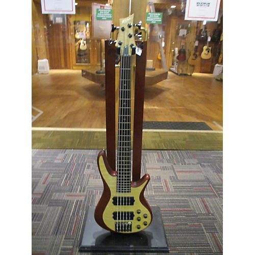 Mitchell FB705 5 String Electric Bass Guitar Natural