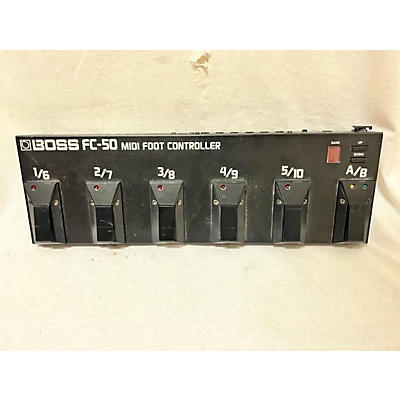 BOSS FC50 MIDI Foot Controller