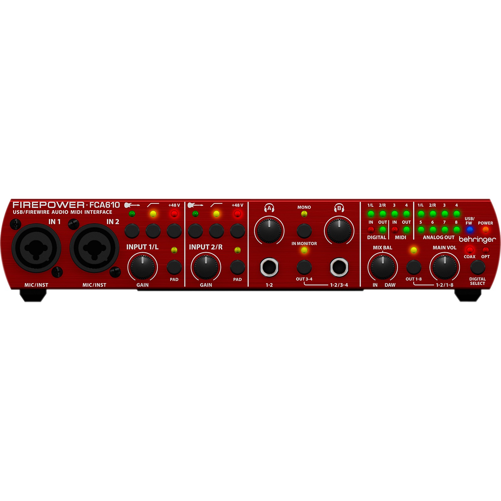 behringer firepower fca610 review