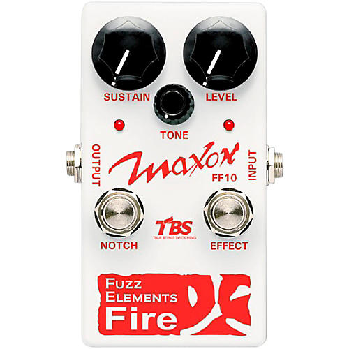 Maxon FF10 Fuzz Elements - Fire Fuzz Guitar Effects Pedal