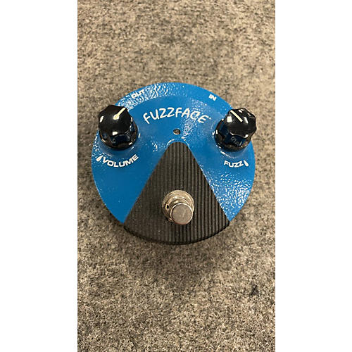 Dunlop FFM1 Silicon Fuzz Face Mini Blue Effect Pedal | Musician's