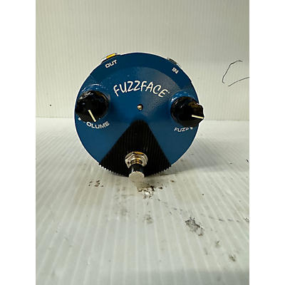 Dunlop FFM1 Silicon Fuzz Face Mini Blue Effect Pedal