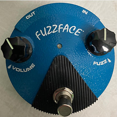 Dunlop FFM1 Silicon Fuzz Face Mini Blue Effect Pedal