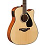 Yamaha FG Series FGX800C Acoustic-Electric Guitar Natural