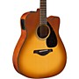 Yamaha FG Series FGX800C Acoustic-Electric Guitar Sand Burst